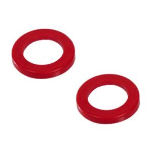 Spring Plate Grommets, Flanged 1 7/8" ID, .187" Red Urethane Pair