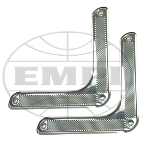 Door Corner Trim Set, Stainless Steel, 1954-1979